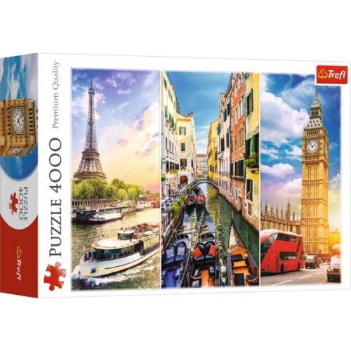 Trefl 45009 puzzle Sestavljanka 4000 kosov Mesto Slike