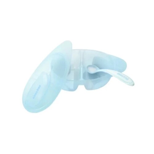 Činija sa 2 pregrade i ka&amp;scaron;ičicom Tasty Blue KKB40145 Slike