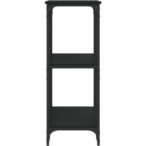  Konzolni stol crni 102 x 35 x 90 cm od konstruiranog drva Slike