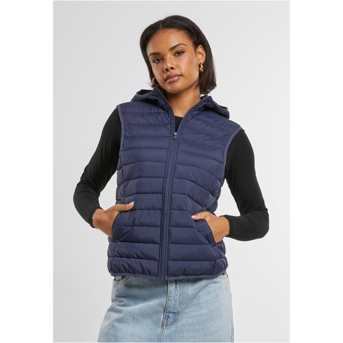 Urban Classics Women's ultra-light quilted vest navy blue Cene