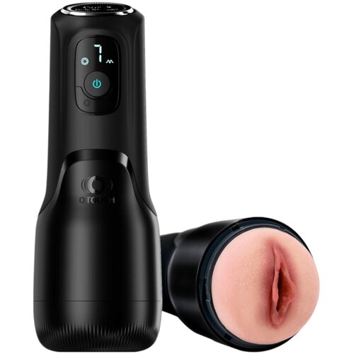 Otouch Airturn 4 - sesalno-vibracijski avtomatski masturbator (črn) Cene