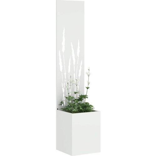  Privatnost u vrtu Rezbarija Bijelo 32 x 32 x 150 cm Slike
