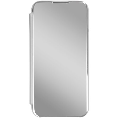AVIZAR Zašcitna torbica iPhone 13 Ultra-thin Mirror Flip, funkcija stojala - srebrna, (20632747) Cene