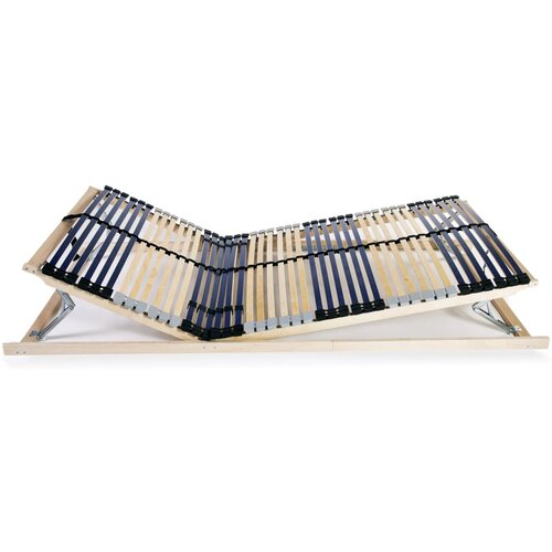  Podnica za krevet s 42 letvice i 7 zona 140 x 200 cm Slike