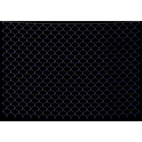 VidaXL Božićna svjetlosna mreža svjetloplava 3 x 3 m 306 LED Slike