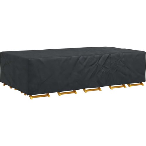  Pokrov za namje&amp;scaron;taj Jednobojno Crna 305 x 190 x 85 cm 420D Slike