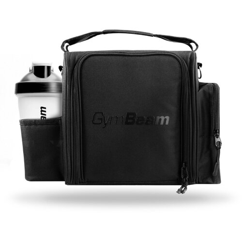 GymBeam Torba za hranu FIT Prep Black Slike