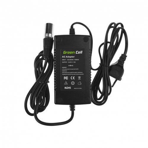 Green cell Polnilec za električna kolesa, 48V / 54.6V / 1.8A / priključek Cannon XLR Slike