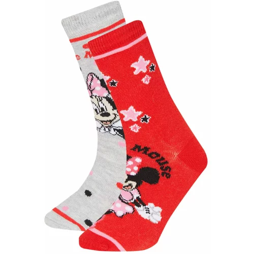 Defacto Girl Mickey & Minnie Licensed 2 piece Long sock