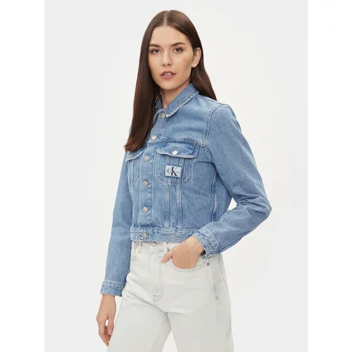 Calvin Klein Jeans Jeans jakna 90's J20J222473 Modra Regular Fit