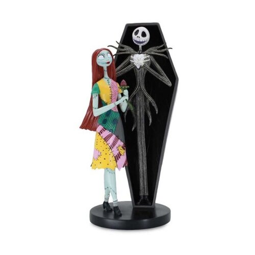 Enesco Jack & Sally Coffin Figure Cene
