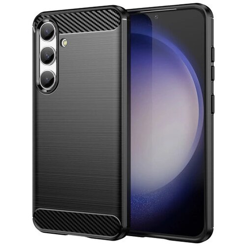  Ovitek za Samsung S24 5G, Carbon vzorec, Črn Cene