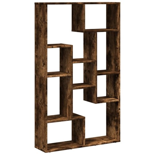 Maison Chic Knjižna omara - Knjižni regal dimljeni hrast 72x20x120 cm inženirski les, (21725340) Cene