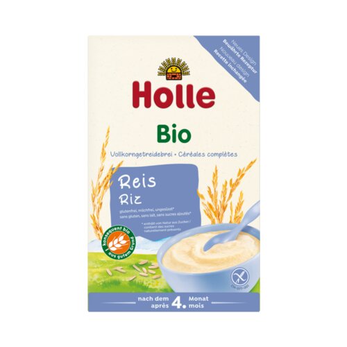 Holle Kaša iz bio polnozrnatega riža (brez glutena) Cene