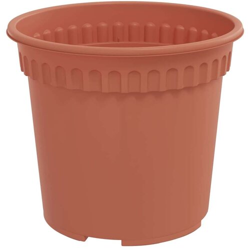  Okrugla saksija za cveće 6 pcs Crvena cigla &amp;Oslash; 15 x 12 cm - Crvena cigla &amp;Oslash; 15 x 12 cm 6 Slike