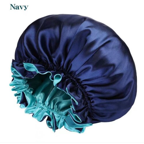 INF Dvoslojna kapa za tuširanje za ženske, nepremočljiva in za večkratno uporabo NavyBlue, (21685948) Cene
