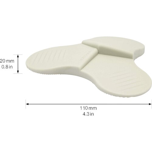 Wagner System Zagozda za vrata 3STOP, Ø 108,5 mm, DE 4 kosi, 20 mm, prozorna izvedba Cene