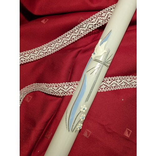  Krstne sveče s križcem in golobčkom KRSV 11 Cene