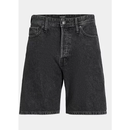 Jack & Jones Jeans kratke hlače Tony Original 12250235 Črna Loose Fit