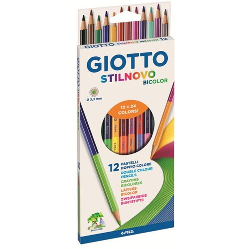 Giotto dvobojne drvene boje 12/1 stilnovo 0256900 Slike