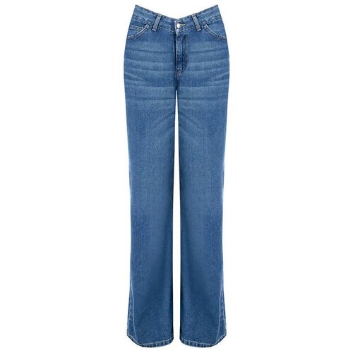 Rinascimento Jeans flare CFC0125151003 pisana Slike