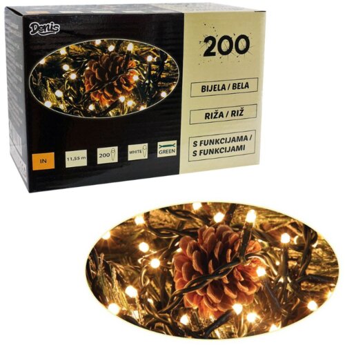Denis 200 Lampa, pirinač, bela 8 funkcija Cene
