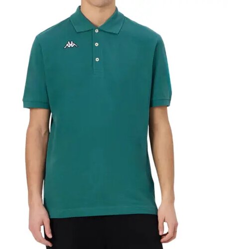 Kappa Mu&scaron;ka polo majica Logo Sharas MSS, Zelena Cene