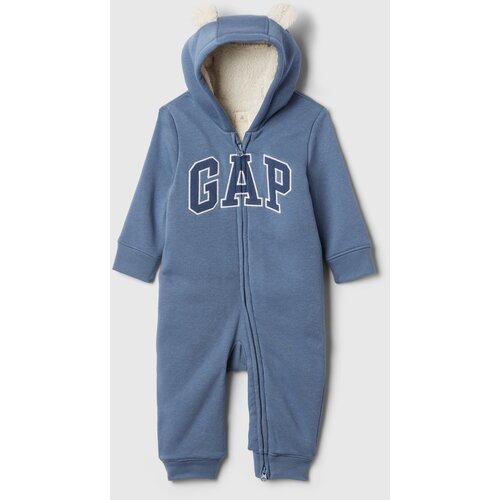 GAP Baby sherpa jumpsuit with logo - Boys Cene