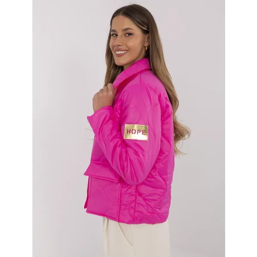 Italy Moda Jacket-MI-KR-88375.74P-fluo pink