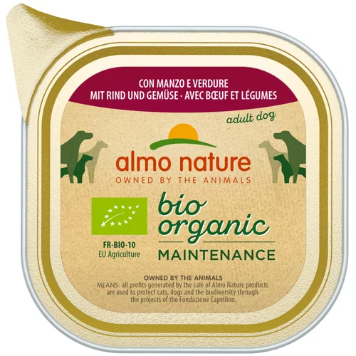 BioOrganic Almo Nature Maintenance 12 x 100 g - Z bio govedino & bio zelenjavo