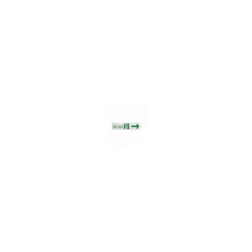  Nalepnica za panik lampu - izlaz levo 221x47mm Slike