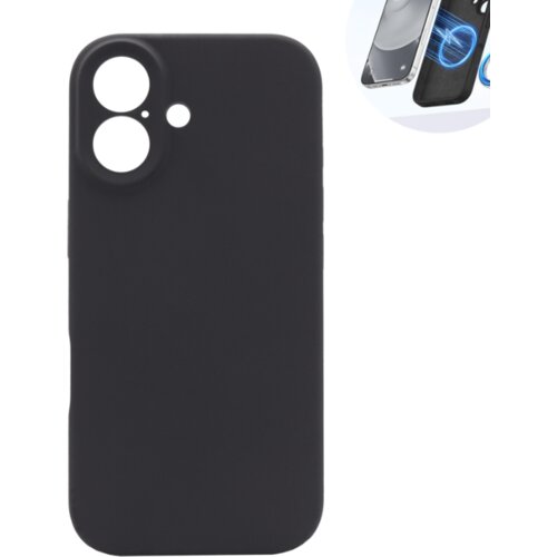 Chameleon Silikonski ovitek (liquid silicone) za Apple iPhone 17, N-Soft Magnetic, črn Cene