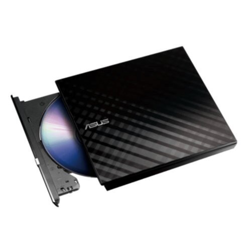 Asus SDRW-08D2S-U LITE SLIM (90-DQ0435-UA221KZ) DVD-RW USB črn zunanji zapisovalec Slike