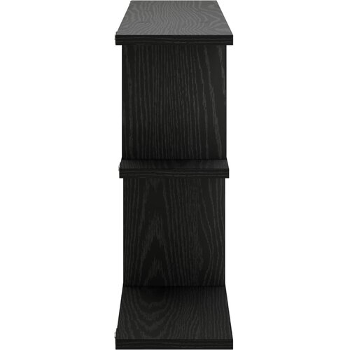  Zidna polica Crni hrast 100 x 17 x 45.5 cm prerađeno drvo Slike
