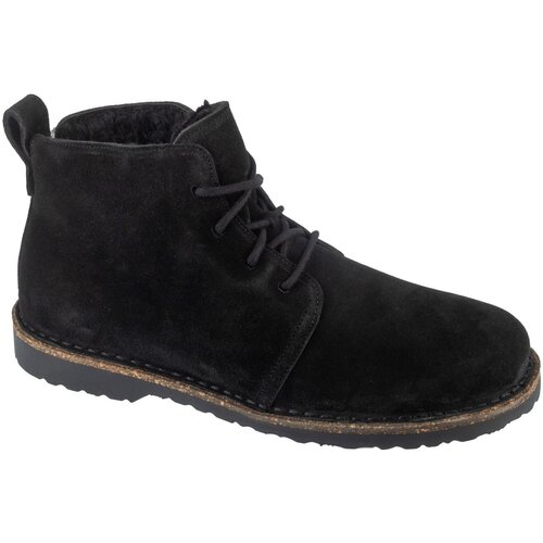 Birkenstock Pol&amp;scaron;kornji Uppsala Mid Shearling Črna Slike