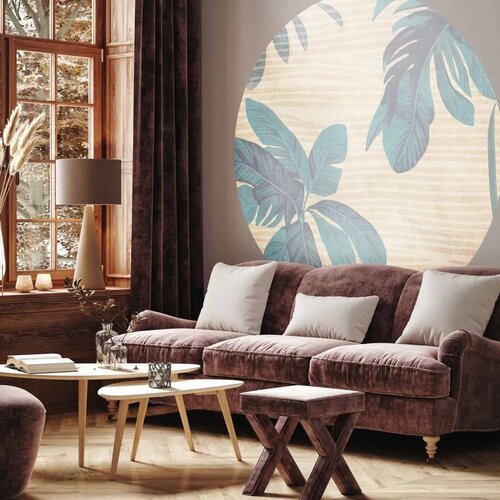  Okrugla fototapeta - Misty tropics 280x280 Cene