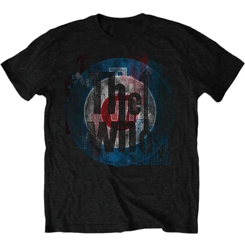 The Who Košulja Target Texture Unisex Black 2XL