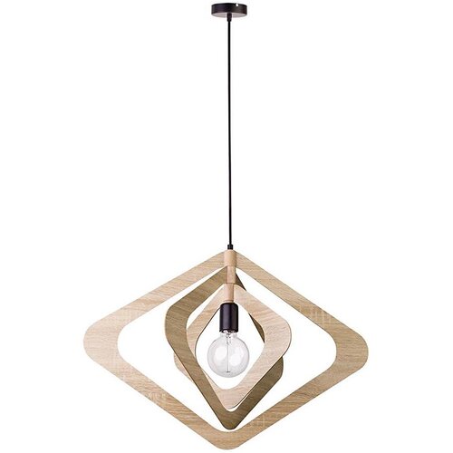  Luster na sajli ROXIE 1xE27/15W/230V braon Slike