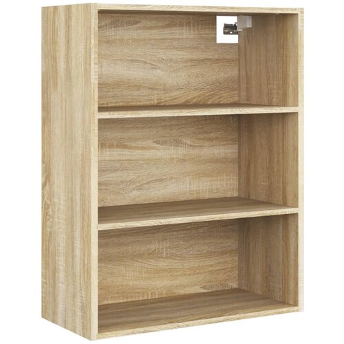 Maison Chic Viseča Stenska omarica - Zidna omarica sonoma hrast 69,5x32,5x90 cm iu42, (22062423) Slike