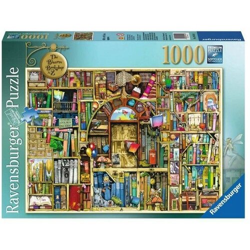 Ravensburger puzzle - Bizarre Bookshop - 1000 delova Slike