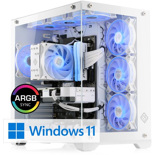 CSL Computer CSL Gaming PC M11030H, AMD Ryzen 7 8700F (8x4100 MHz), GeForce RTX 4060, 32 GB DDR5-RAM, SSD 1 TB, Windows 11 Home, (5000312620) Slike