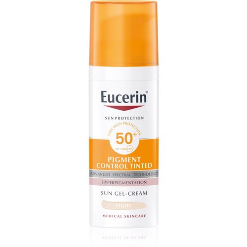 Eucerin Sun Pigment Control Tinted zaščitna emulzija proti hiperpigmentaciji kože SPF 50+ odtenek Light 50 ml Cene