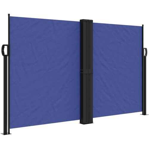  Uvlačiva bočna tenda 140 x 1000 cm plava Slike