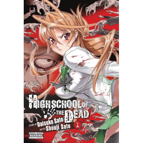 Hachette Daisuke Sato - Highschool of the Dead, Vol. 1 Cene