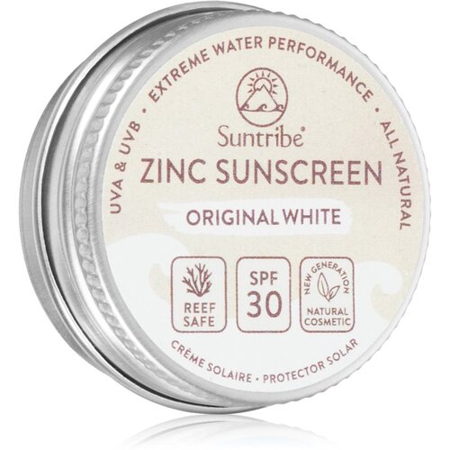 Suntribe Mini Zinc Sunscreen mineralna zaščitna krema za obraz in telo SPF 30 Original White 15 g Cene