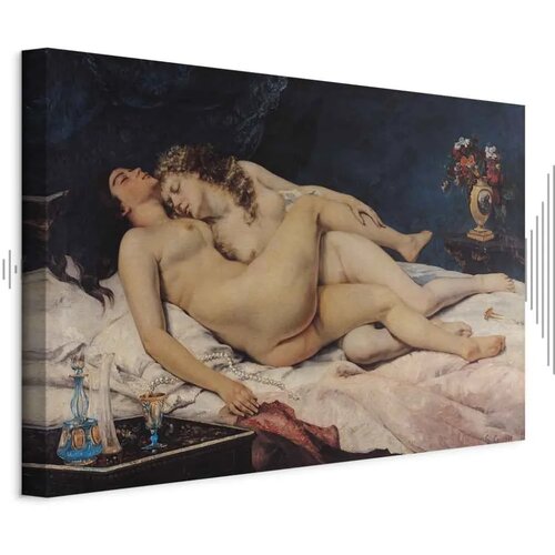  Slika - Gustave Courbet – Sleeping 90x60 Akustična Cene