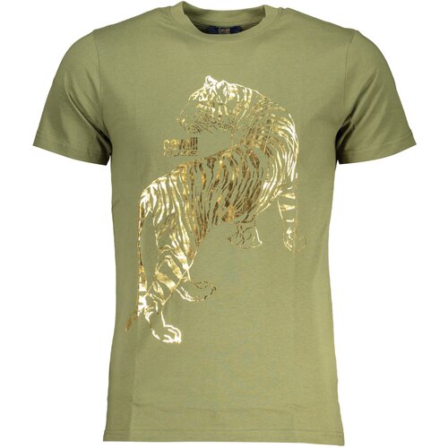 Cavalli Class GREEN MEN&#39;S SHORT SLEEVED T-SHIRT Cene