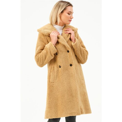 Dewberry Z6776 WOMEN&amp;#039;S TOPPER-CAMEL Slike