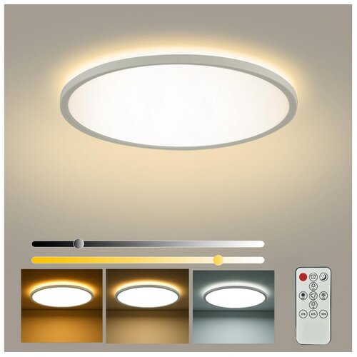  Brilagi - LED prigušiva svetiljka ULTRA SLIM LED/24W/230V prečnik 42 cm bela + daljinski upravljač Cene