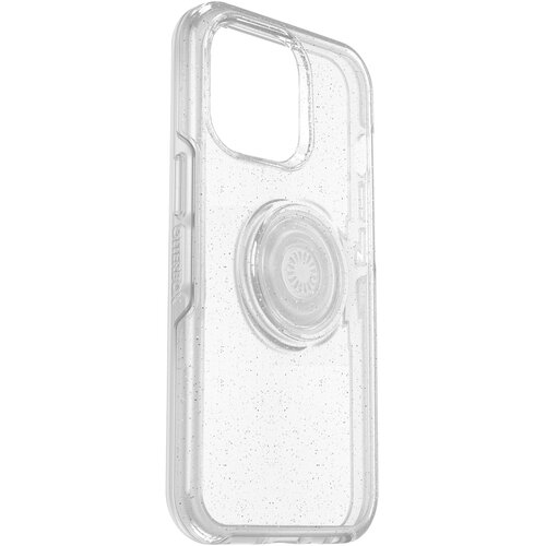 Otterbox Ovitek za iPhone 13 Pro, odporen na udarce, z vticnicami za oprijem, serija Symmetry - prozoren z blešcicami, (20524590) Cene